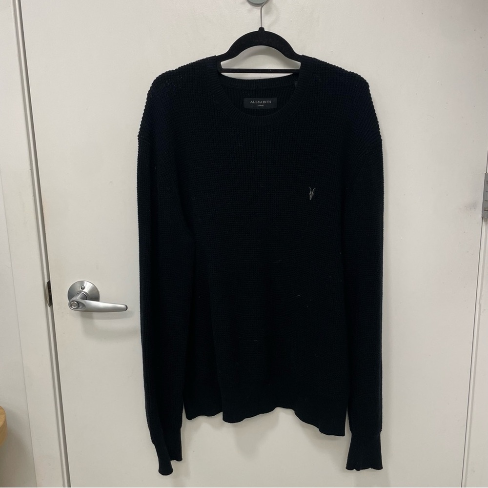 All Saints Black Men's Sweater